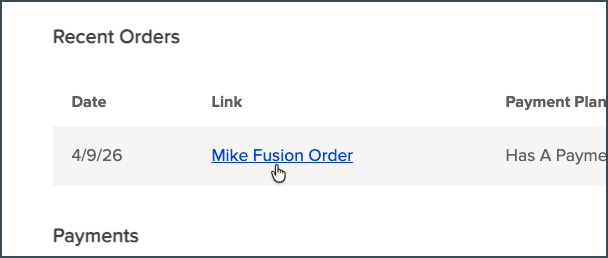 Exising order in contact record.png