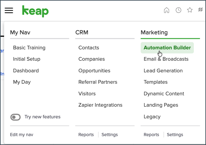 Automation builder in nav.png